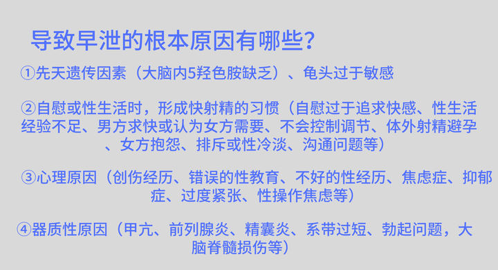 最新早泄治疗方法，研究与进展探索